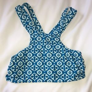 Tori Praver High Neck Bikini Top